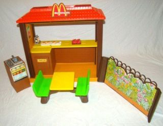   Loves McDonalds Doll Restaurant Food Furniture Toy Play Set 5559