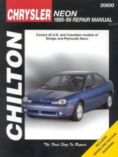 Chrysler Neon, 1995 99 by Chilton Automotive Editorial Staff 1998 