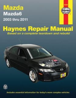 Mazda Mazda6, 2003 Thru 2011 by Haynes Editors 2012, Paperback