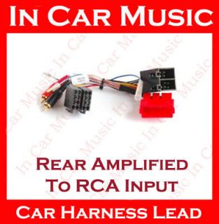Audi A2 A3 A4 A6 A8 Amplified RCA to ISO Lead PC9 404