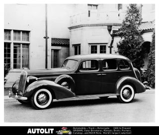 1936 Buick Limited Model 91 6 Pass Sedan Factory Photo