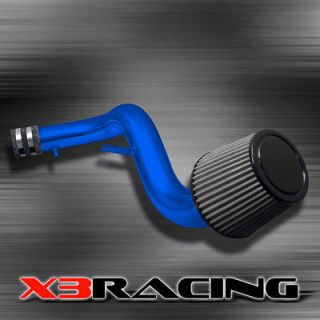01 03 TL/CL TYPE S V6 JDM BLUE COLD AIR INTAKE INDUCTION + FILTER 