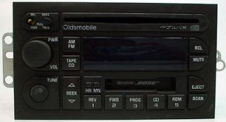 2001 OLDSMOBILE INTRIGUE VEHICLE MODEL FACTORY CAR AUDIO STEREO 