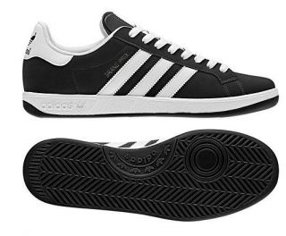 New Adidas Originals GRAND PRIX Men Shoes Black White Trainers 