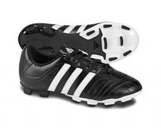 NEW Kids Adidas Goletto II TRX FG J black and white soccer cleats