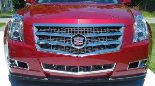 2008 2011 Cadillac CTS Chrome Grille Grill Overlay new 6 piece kit 
