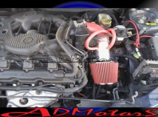 01 04 SEBRING Stratus 2.7L V6 AIR INTAKE RED (Fits: Chrysler Sebring)