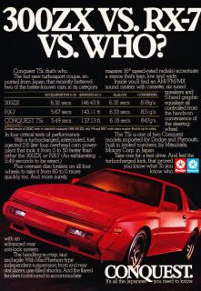 1986 Dodge Conquest Turbo Classic Advertisement Ad P65