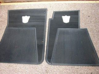 Vintage Ford floor mats with Ford Logo in great shape.These are hard 