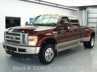 Ford : F 350 8 FT LONGBED 2008 FORD F450 KING RANCH 4X4 DIESEL DUALLY 