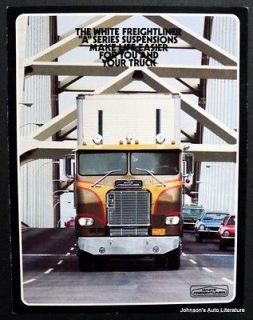White Freightliner 1974 Truck A Suspension Brochure