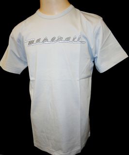 NEW* Mens Light Grey Maserati T Shirt