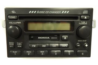 HONDA Accord Civic CRV Odyssey 6 Disc Changer CD Player Radio EX LX 