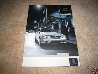 2006 Mercedes Benz C 230 350 55 AMG C230 C350 C55 sales brochure 