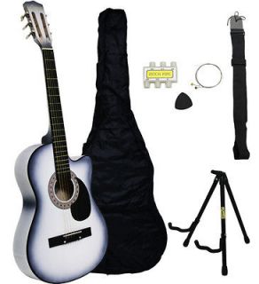 white acoustic guitar in Guitar