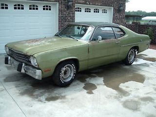 1973 PLYMOUTH DUSTER COMPLET​E CAR BEING SOLD AS A PARTS CAR PROJECT 