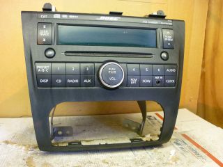 07 11 Nissan Altima BOSE Radio 6 Disc Cd Mp3 Player PY15B 28185 ZN40C