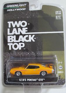 GTO TWO LANE BLACK TOP MOVIE CAR 1970 PONTIAC GTO LIMITED EDITION 
