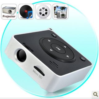 New Portable Mini Music Projector LED with Video  Notebook PC 