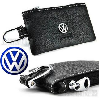 Luxury VW Car Cowhide Key Bag Gift Jetta Golf CC New Beetle Passat 
