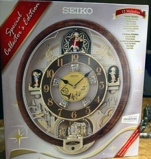 Seiko Clock Melodies in Motion Special Collectors Edition QXM481BR