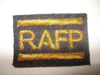   Police Badge, Royal Air Force, Mess Dress, Uniform, Blue, RAFP, Sleeve