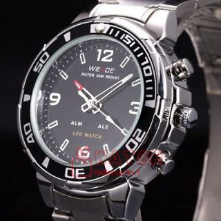   Hot Sales Mens New WEIDE Analog Digital LED Quartz Sport Wrist Watch