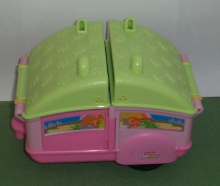 Fisher Price Little People Pop Up Camper w/ Sounds