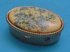 Vintage Guilloche Enamel Compact Pill Snuff Patch Box