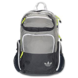 New adidas Originals WAYNE Gray Backpack Bag Trefoil Black Shoulder 