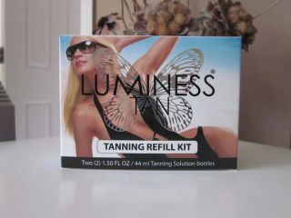 New Luminess Air/Stream August Tan Airbrush Tanning Refills, Medium 