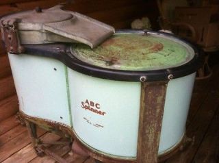Antique 1930s ABC Spinner Electric Washing Machine (Still Works)