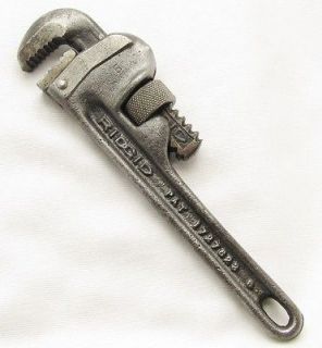 antique Spanner Auto Wrench Adjustable RIDGID
