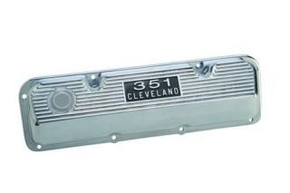   RACING 351 CLEVELAND POLISHED ALUMINUM VALVE COVERS #M 6582 C351PD