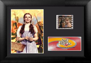 Film Cell Genuine 35mm Framed & Matted Wizard of Oz Dorothy Special 