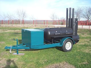 Newly listed NEW Custom BBQ pit smoker Charcoal grill trailer