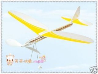 Rubber Band Powered Glider Planes Kit Flying Model Toy