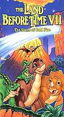 The Land Before Time VII The Stone of Cold Fire VHS, 2000