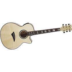 Dean Performer Flame Maple Acoustic Electric Guitar with Aphex Natural