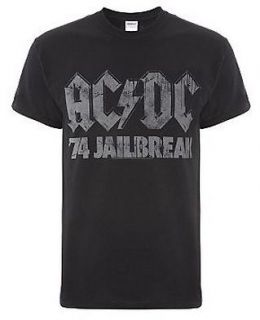 ACDC AC/DC Official Jailbreak t shirt retro classic Bon Scott Angus 