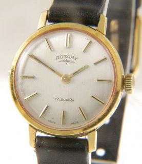 ladies rotary watches gold