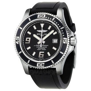 Breitling Superocean 44 Black Dial Automatic Mens Watch A1739102 BA77B 