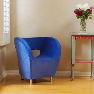 accent chair blue