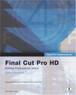 NEW   Apple Pro Training Series Final Cut Pro HD
