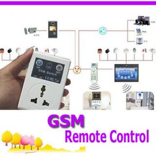 New Fashion Cellphone Phone PDA GSM RC Remote Control Socket Power 
