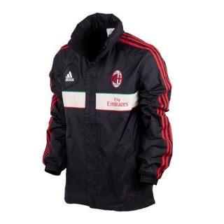 adidas AC Milan 2012 2013 Soccer Presentation Jacket Brand New Black 