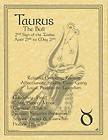 Taurus (Zodiac) Parchment Book of Shadows Page or Poste