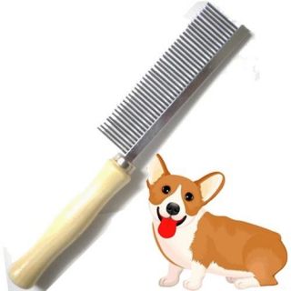 Steel Pet Hair Trimmer Comb for Dog Cat Cleaning Brush