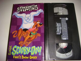 Cartoon Network VHS, Classic Scooby Doo Two Classic EpisodesThats 