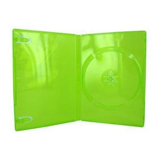 PCS SINGLE XBOX DVD CD CASE Translucent Green